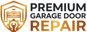 premium garage door repair logo